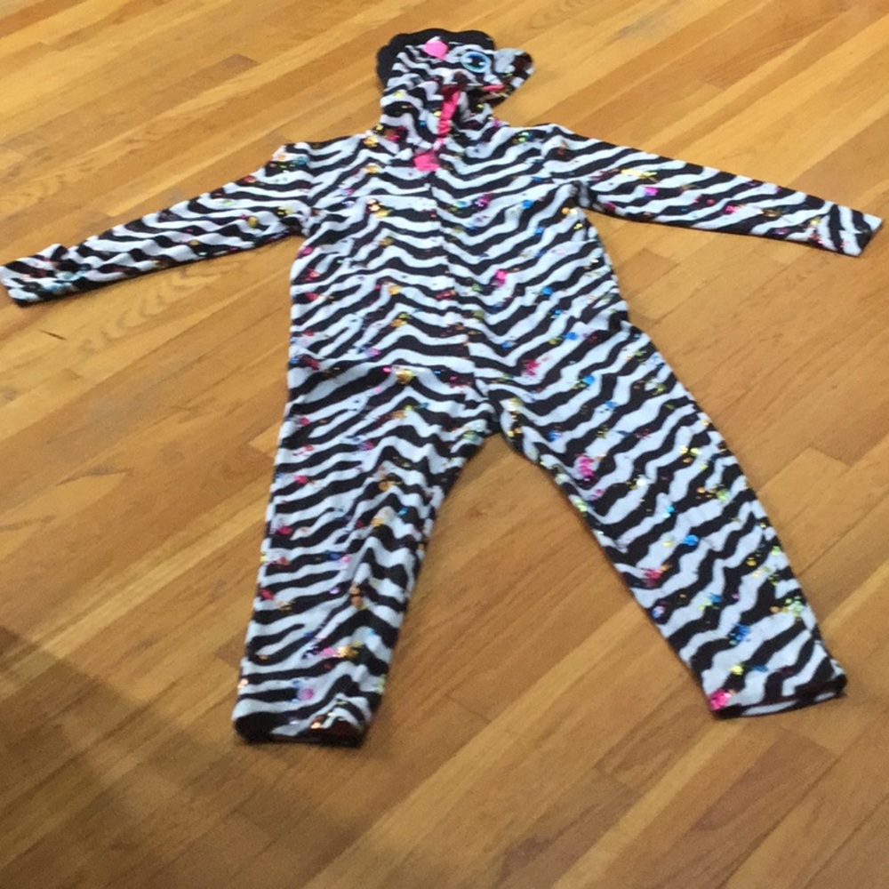 Justice zebra pjs